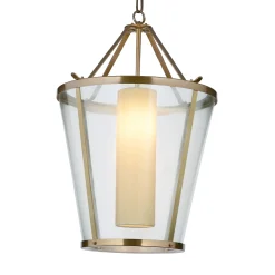 Lanterna a sospensione Enola M316 in bronzo di Stefano Tabarin