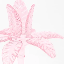 Las Palmas Set di 3 portacandele in vetro soffiato rosa
