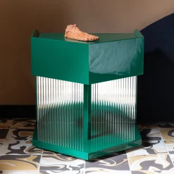 Last Call Gloss Verde Esagonale Comodino