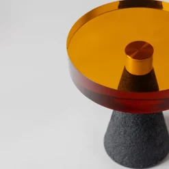 Lava Tavolino Piccolo in resina e cemento R04