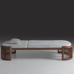 Lettino da esterno Iroko #1