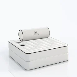 Lettino galleggiante bianco da esterno Canopo di Samuele Mazza
