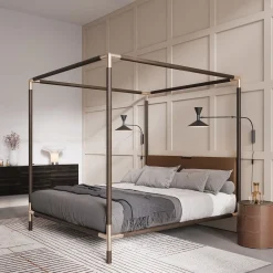 Letto a baldacchino Arborè di Alessandro Corina
