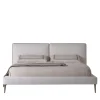 Letto Avril Bianco con Gambe in Metallo