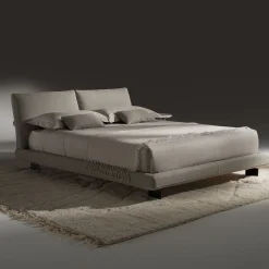 Letto Beverly in Pelle Beige