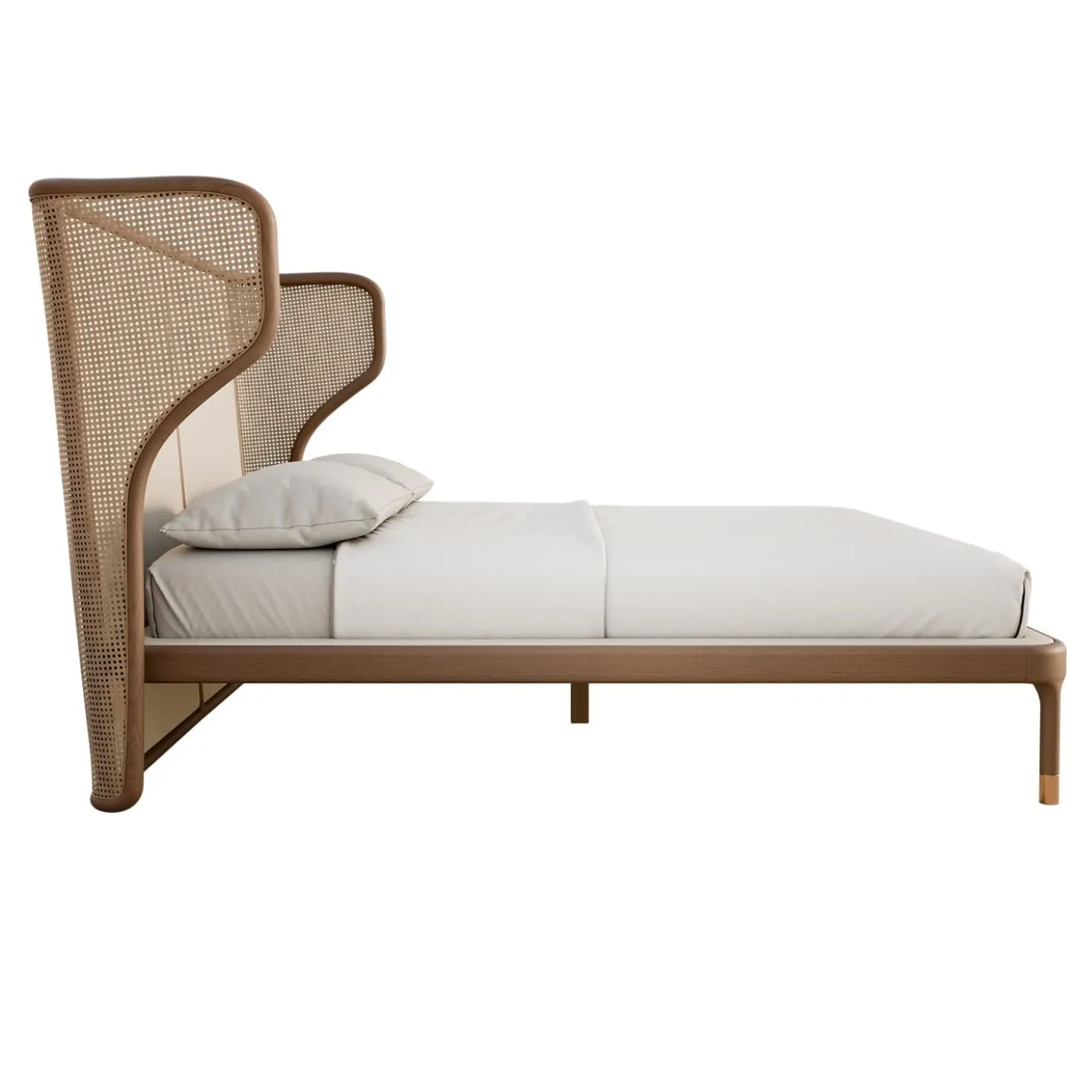 Letto con struttura in frassino Joyce di Libero Rutilo