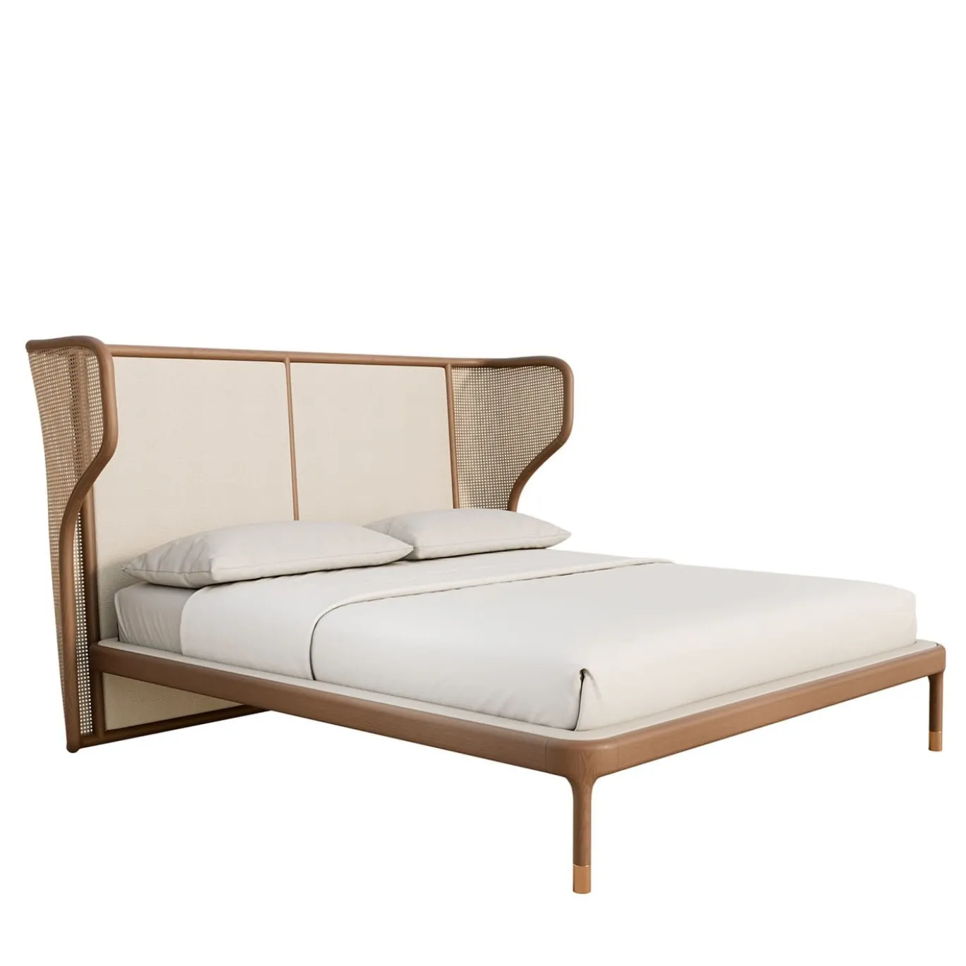 Letto con struttura in frassino Joyce di Libero Rutilo
