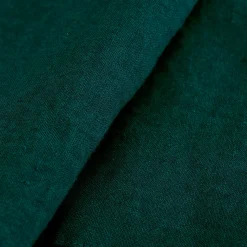 Letto estivo Set di lino verde foresta