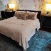 Letto in pelle Milano Brown