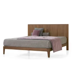 Letto King Size Domino in Noce Canaletto