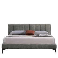 Letto King-Size Harry Grigio