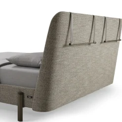 Letto King-Size Nara con Lacci in cuoio