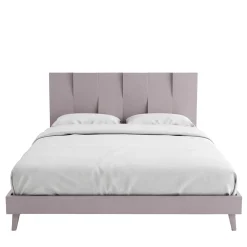 Letto minimalista V in legno rosa
