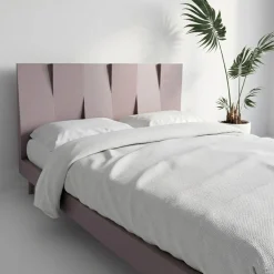 Letto minimalista V in legno rosa