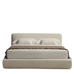 Letto NAXOS 905 in Tessuto Bianco