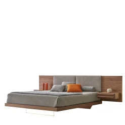 Letto York in Noce Canaletto