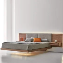 Letto York in Noce Canaletto