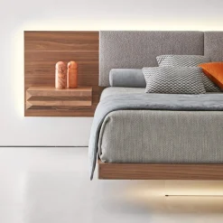 Letto York in Noce Canaletto