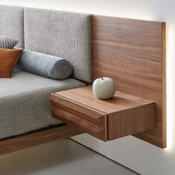 Letto York in Noce Canaletto