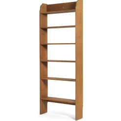 Libreria a Muro Shelf Media in Rovere Marrone di Mario Prandina