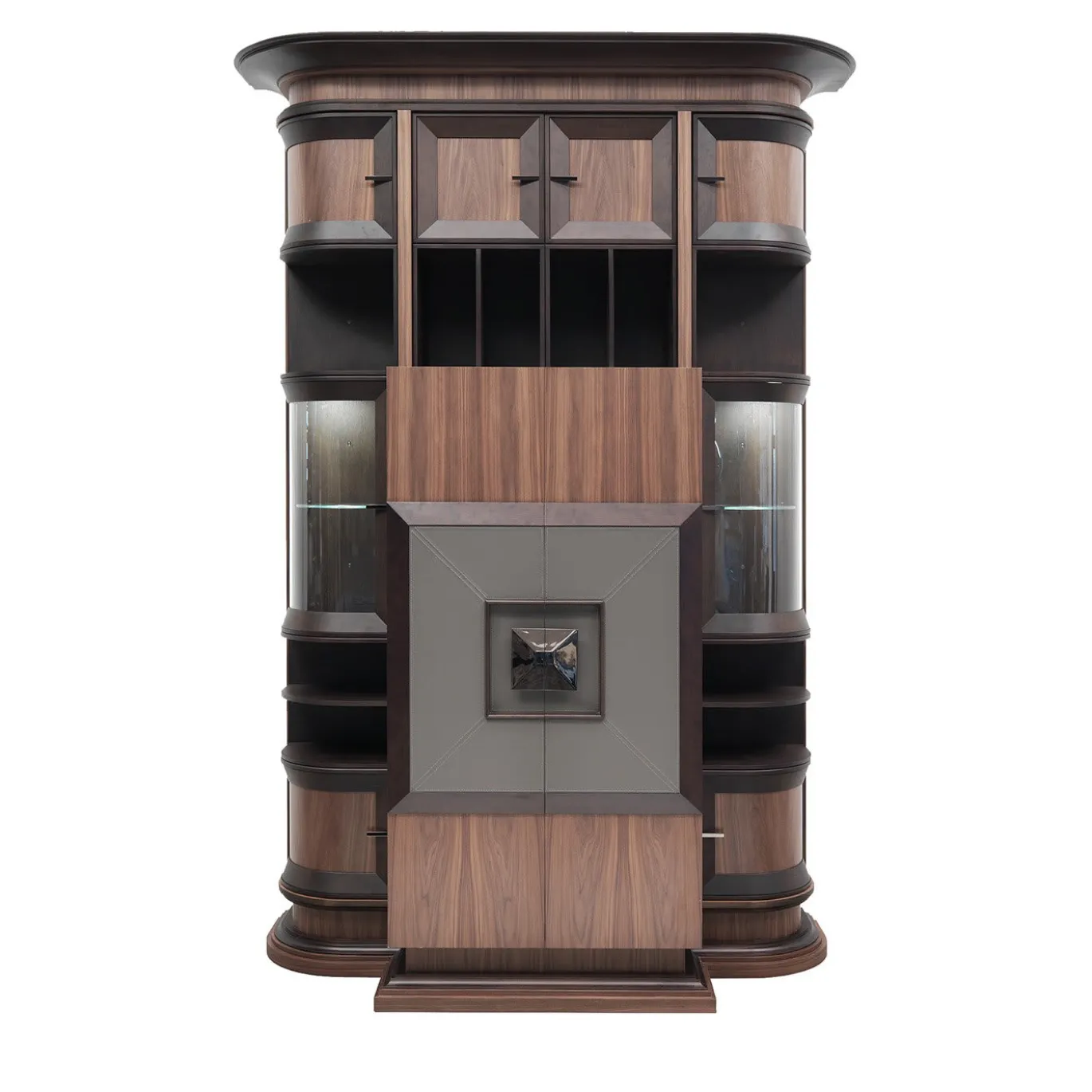 Libreria con mobile bar