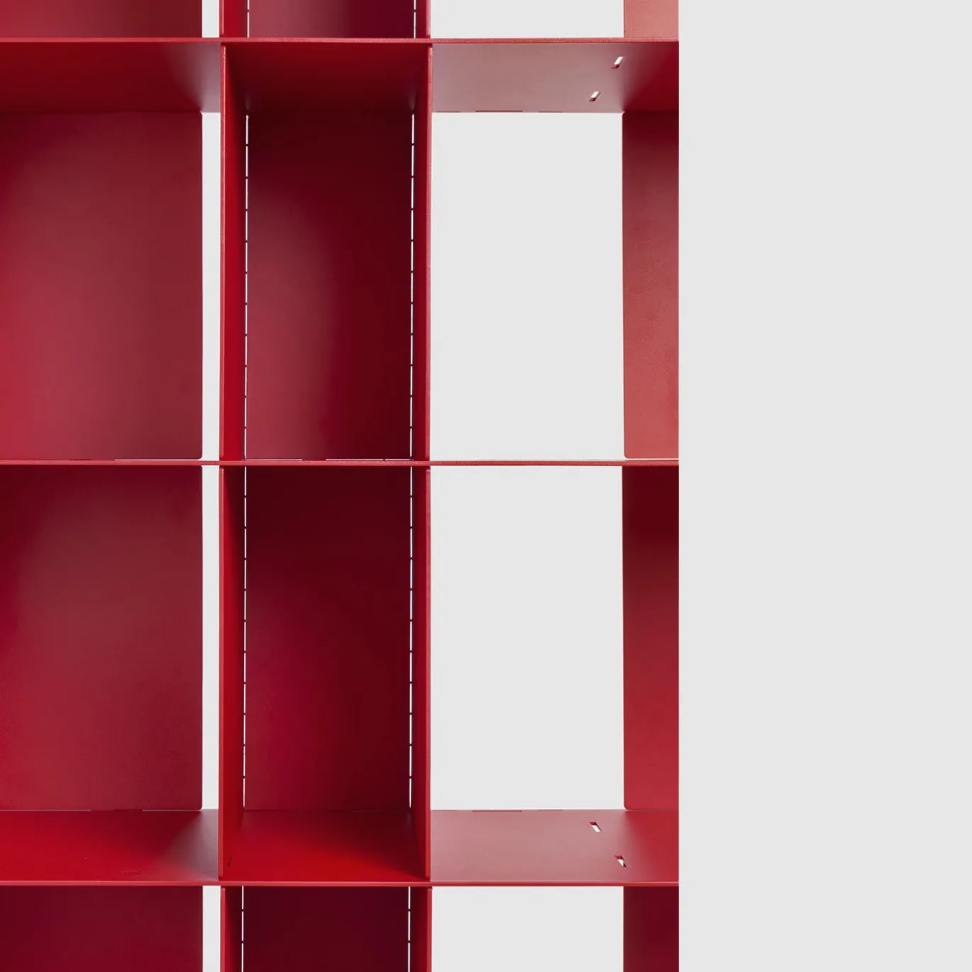 Libreria Fit in Ottone Rosso di Marc Sadler