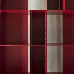 Libreria Fit in Ottone Rosso di Marc Sadler
