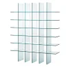Libreria Glass Shelves #1 (1976) di Shiro Kuramata