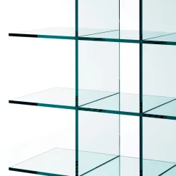 Libreria Glass Shelves #1 (1976) di Shiro Kuramata