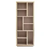 Libreria Maiori in Rovere e Ottone Satinato della Collezione Riviera