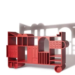 Libreria Minuti Wunderkammer in edizione limitata di Livia Stacchini