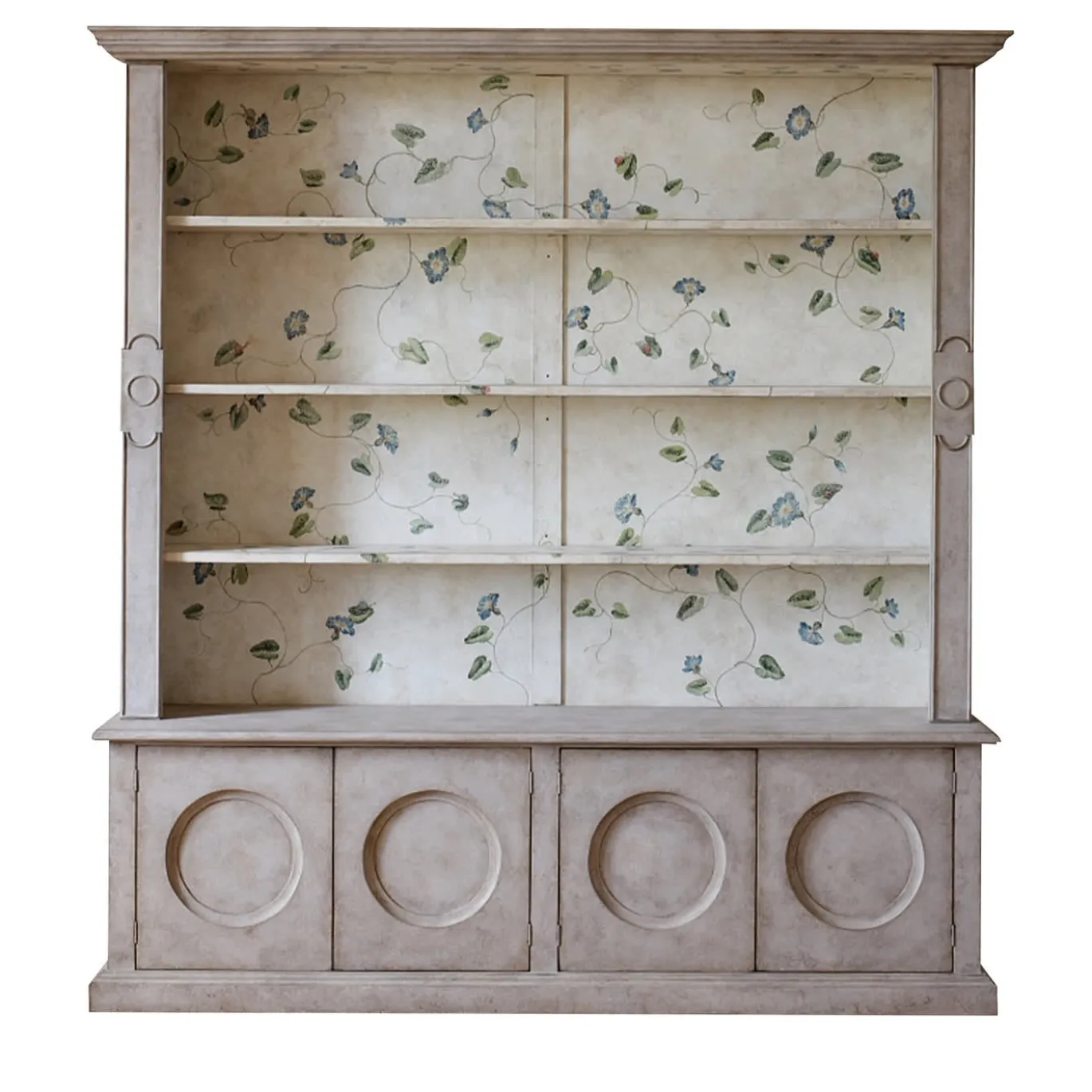 Libreria Morning Glory color taupe chiaro