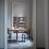 Libreria Nuvola Rossa in Noce di Vico Magistretti