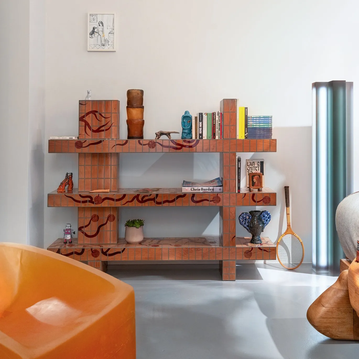 Libreria Orvalho in legno