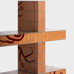 Libreria Orvalho in legno