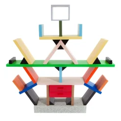 Libreria/Paravento Carlton - Memphis Milano di Ettore Sottsass