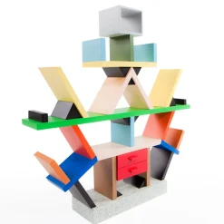 Libreria/Paravento Carlton - Memphis Milano di Ettore Sottsass
