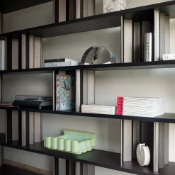 Libreria Plomis In Legno e Metallo di Richard Hutten