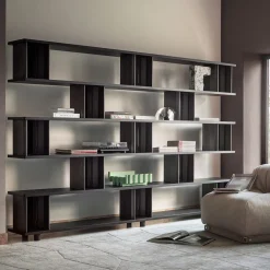 Libreria Plomis In Legno e Metallo di Richard Hutten