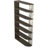 Libreria Sheriva Flare in legno con pannello effetto marmo