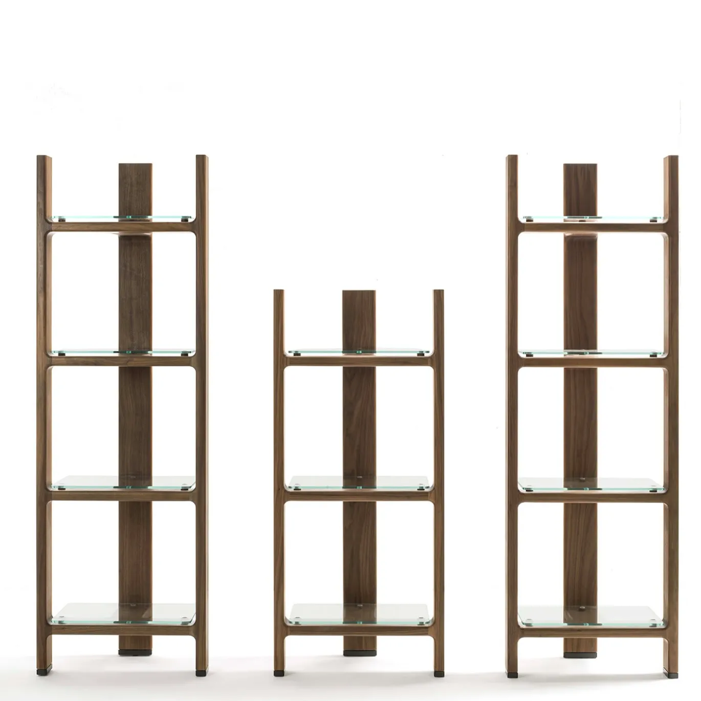 Libreria Tofane Totem a 4 Ripiani Marrone