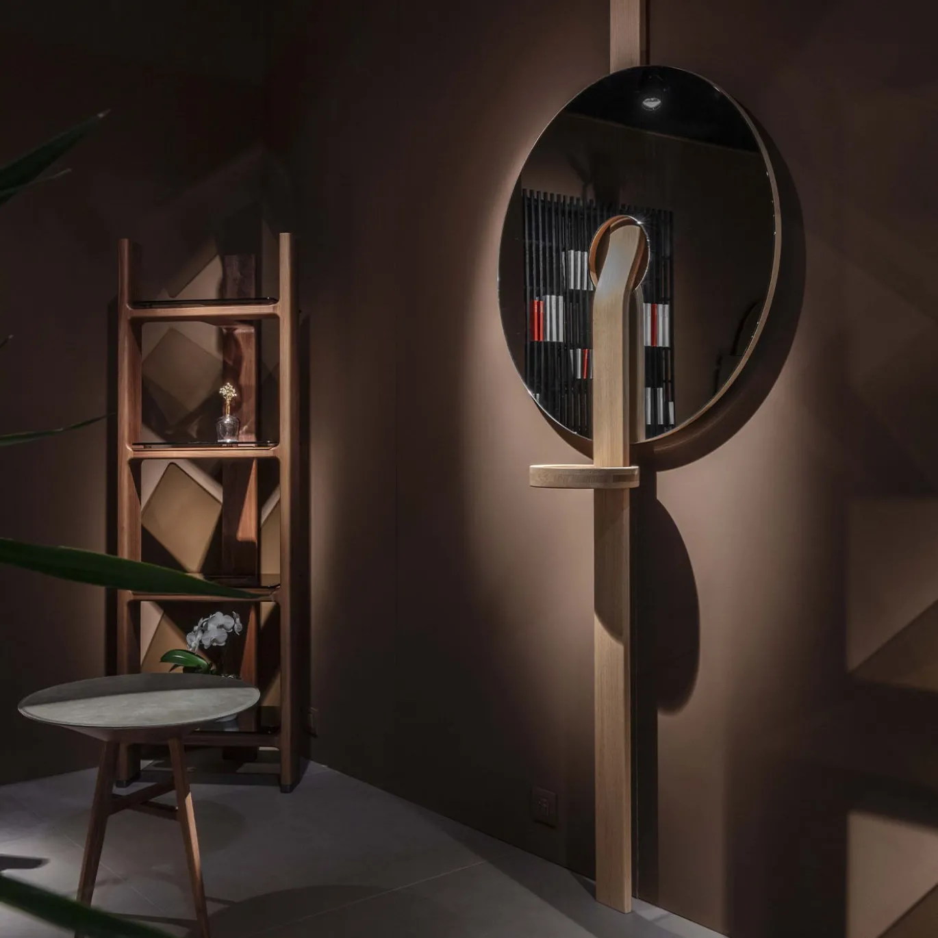Libreria Tofane Totem a 4 Ripiani Marrone