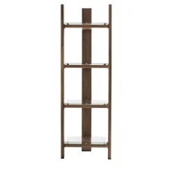 Libreria Tofane Totem a 4 Ripiani Marrone