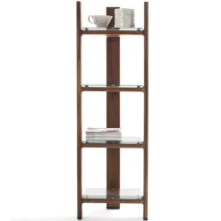Libreria Tofane Totem a 4 Ripiani Marrone
