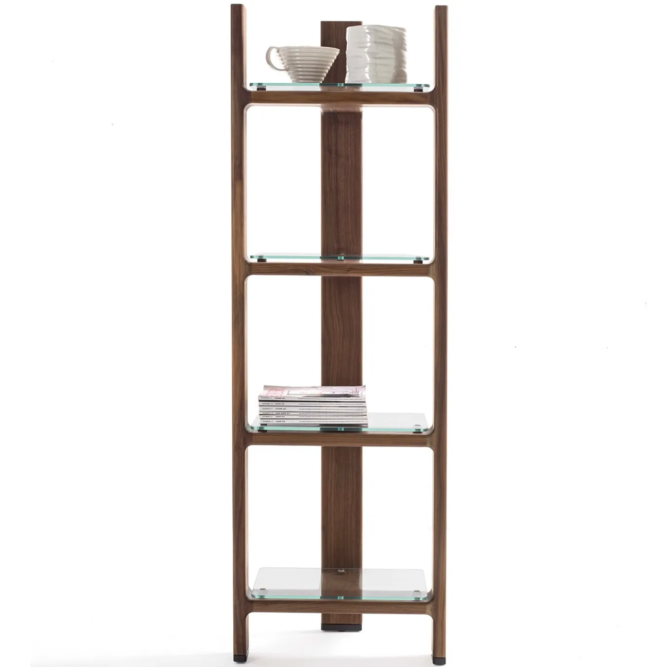 Libreria Tofane Totem a 4 Ripiani Marrone