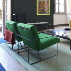 Lounge Chair Gotham in verde