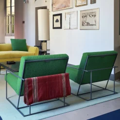 Lounge Chair Gotham in verde