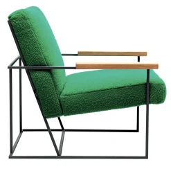 Lounge Chair Gotham in verde