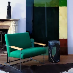 Lounge Chair Gotham in verde