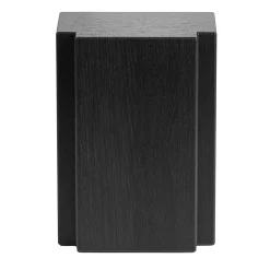 Lui Tavolino Laterale Rettangolare in Rovere Nero